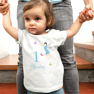 T-shirt Pour Bébé Fée premier anniversaire fille
