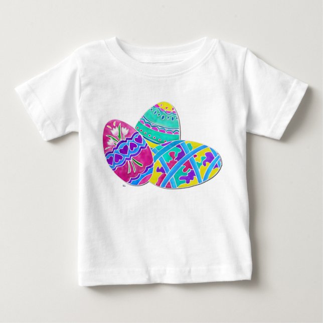 T-shirt Pour Bébé FEMMES D'Art Pâques TOUTES LES CHEMISES (Devant)