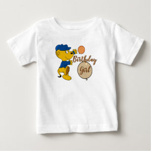 T-shirt Pour Bébé Ferald   Fille d'anniversaire optimiste