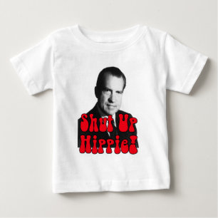 T-shirt Pour Bébé Fermez la hippie -- Richard Nixon