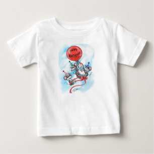T-shirt Pour Bébé Fête d’anniversaire heureuse de Mic, Mac et Moe