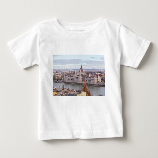 T-shirt Pour Bébé Fête de Budapest (Devant)