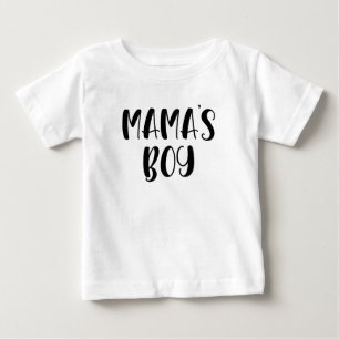 T-shirt Pour Bébé Fête de la mère du garçon de maman