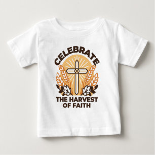 T-shirt Pour Bébé Fête de la récolte de la foi - Art inspirant