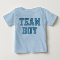 Fête de Révélation du Sexe de Bébé Team Boy Blue