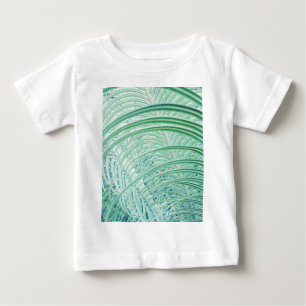 T-shirt Pour Bébé Feuille de palme Plante verte douce