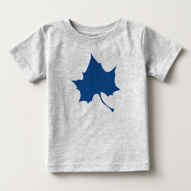 T-shirt Pour Bébé Feuille d'état de l'Indiana (Devant)