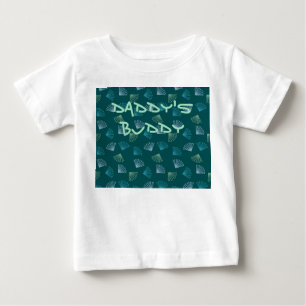 T-shirt Pour Bébé Feuilles Art déco