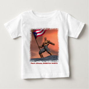 T-shirt Pour Bébé Fier Boricua ! ! !