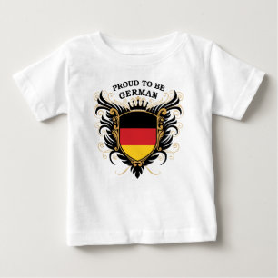 T-shirt Pour Bébé Fier d'être allemand