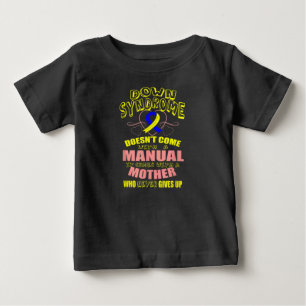 T-shirt Pour Bébé Fier Maman Journée mondiale du syndrome de Down