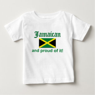T-shirt Pour Bébé Fière Jamaïcaine
