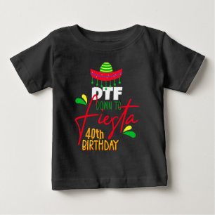 T-shirt Pour Bébé Fiesta Cinco de Mayo Anniversaire T-Shi personnali