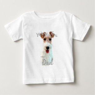 T-shirt Pour Bébé Fil Fox Terrier Papa 2