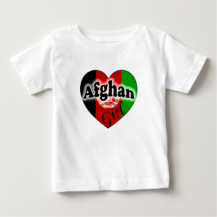 T-shirt Pour Bébé Fille afghane