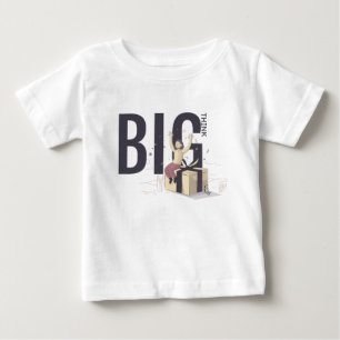 T-shirt Pour Bébé Fille assise à propos de grand cadeau