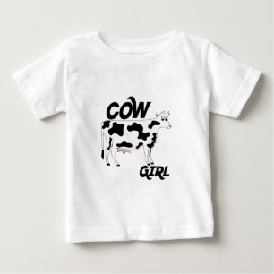 T-shirt Pour Bébé Fille de vache