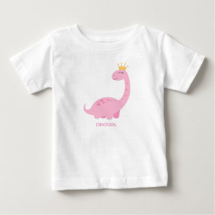T-shirt Pour Bébé Fille dinosaure