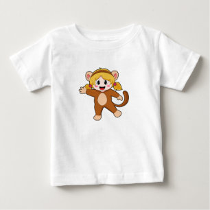 T-shirt Pour Bébé Fille en costume de singe