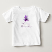 "Fille Fleur Honoraire" Purple Lily Bouquet (a)