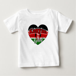 T-shirt Pour Bébé Fille kenyane