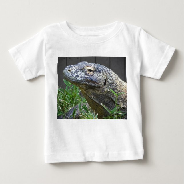 T-shirt Pour Bébé Fin de dragon de Komodo (Devant)