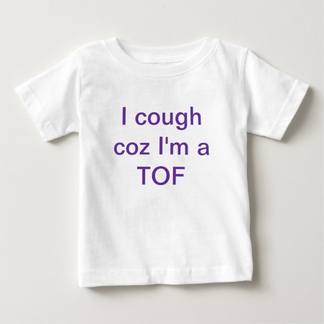 T-shirt Pour Bébé Fistule oesophagienne de Tracheo (Devant)
