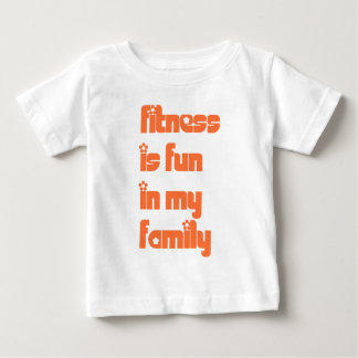 T-shirt Pour Bébé Fitness est amusant - taille bébé