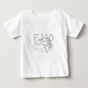 T-shirt Pour Bébé FJ40 romain