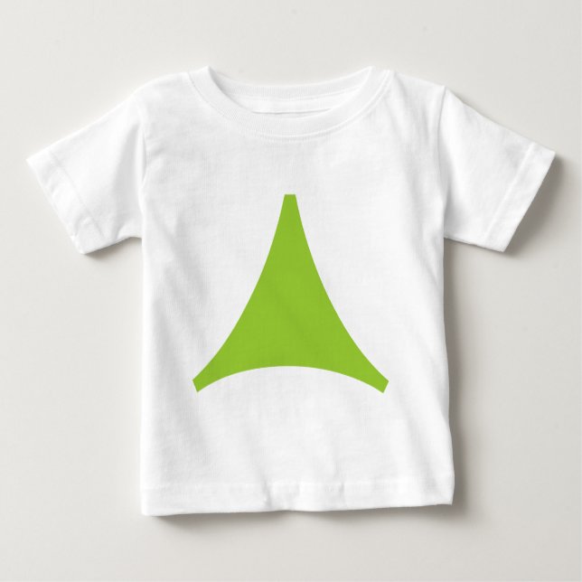 T-shirt Pour Bébé Flèche à trois côtés (Devant)