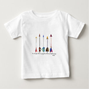 T-shirt Pour Bébé Flèche Psaume 91