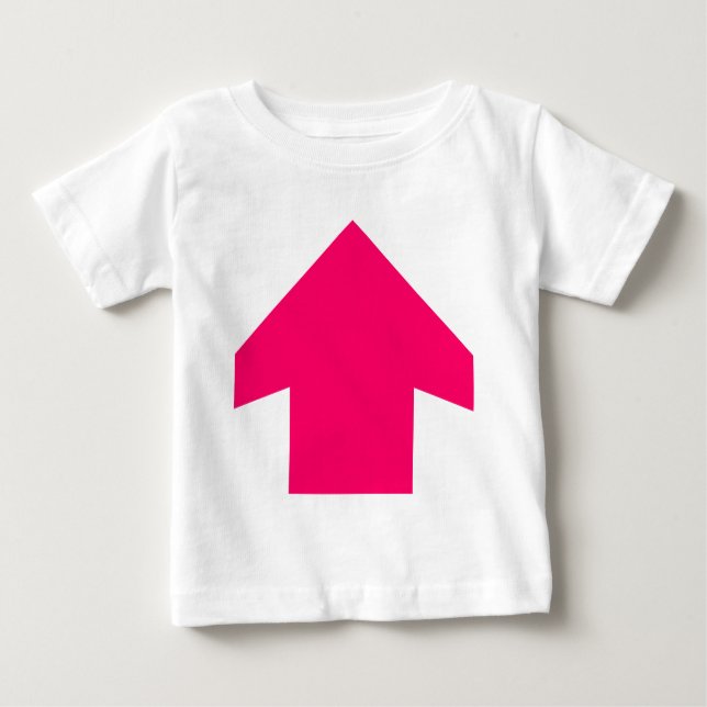 T-shirt Pour Bébé Flèche simple 01 (Devant)