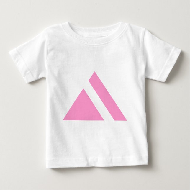 T-shirt Pour Bébé Flèche triangulaire 03 (Devant)