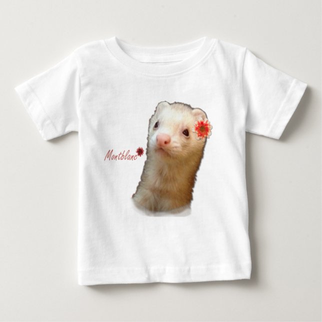 T-shirt Pour Bébé Fleur (Devant)