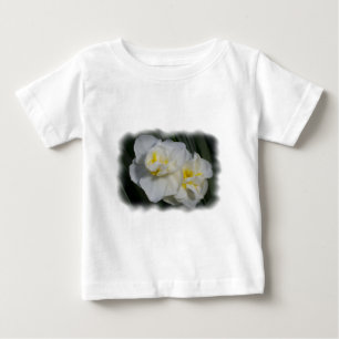 T-shirt Pour Bébé Fleur blanche
