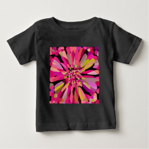 T-shirt Pour Bébé Fleur Confetti Rose