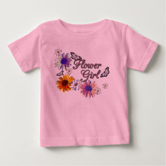 T-shirt Pour Bébé Fleur fille