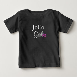 T-shirt Pour Bébé Fleur rose JoCo