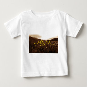T-shirt Pour Bébé Fleurs de soleil