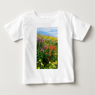 T-shirt Pour Bébé Fleurs sauvages des Rocheuses
