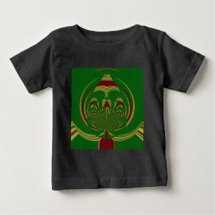 T-shirt Pour Bébé Flore verte