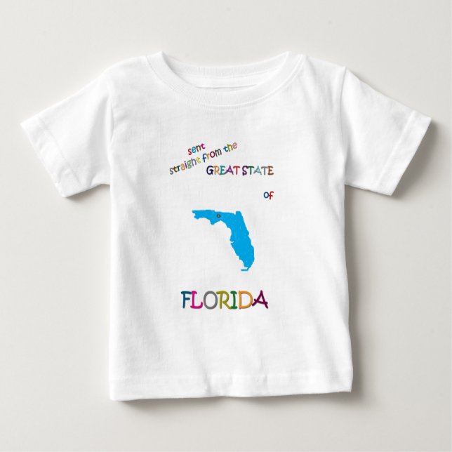 T-SHIRT POUR BÉBÉ FLORIDE (Devant)