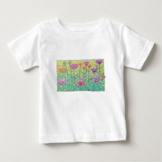 T-shirt Pour Bébé Flower Field