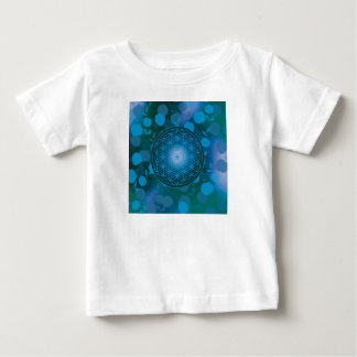 T-shirt Pour Bébé flower of life, chakra,zen,sacred geometric,