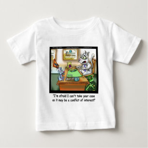 T-shirt Pour Bébé Fluffy Cohen Avocat @Claw Drôle de Chat & Avocate