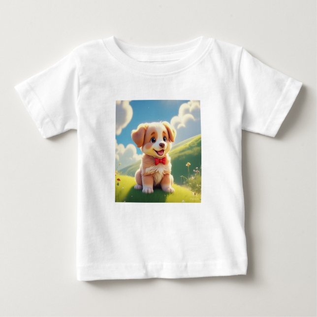 T-shirt Pour Bébé Fluffy Dreams" "Cuddle Crew" (Devant)