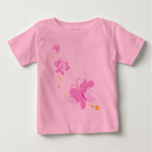 T-shirt Pour Bébé FLUTTERBY BUTTERFLIES :: série trois 1