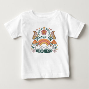 T-shirt Pour Bébé Focus sur la gentillesse graphique Super