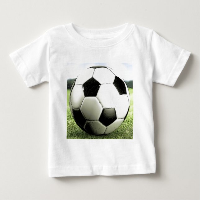 T-shirt Pour Bébé Football (Devant)