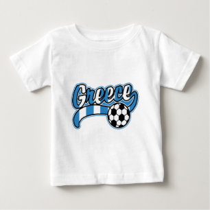 T-shirt Pour Bébé Football grec